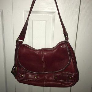 chaps red handbag